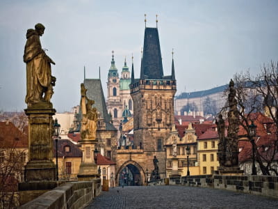 Fototapete Brücken von Prag
