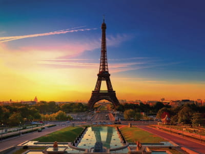 Fototapete Morgendämmerung in Paris