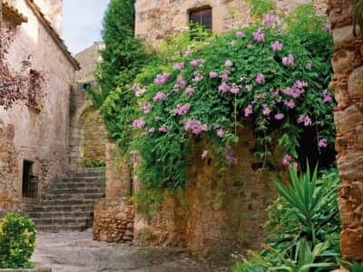 Fototapete Hof in Spanien
