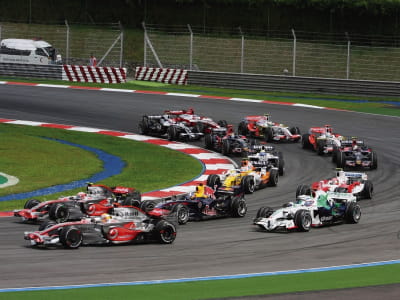 Fototapete Formel-1-Rennen