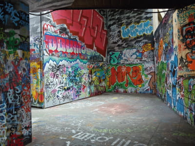 Fototapete Helle Graffiti