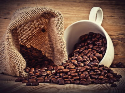Fototapete Duftende Kaffeebohnen