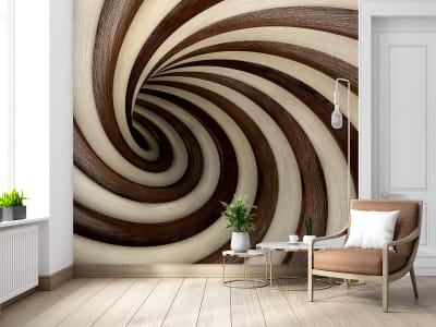 Fototapete Spirale 3D
