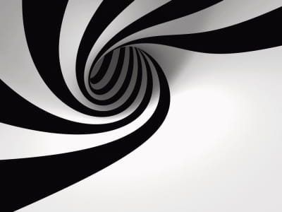 Fototapete Endlose Spirale