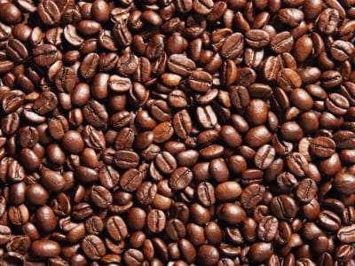 Fototapete Geröstete Kaffeebohnen