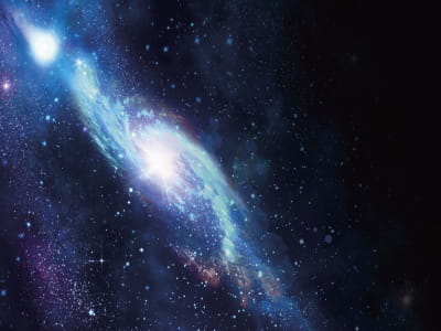 Fototapete Galaxie im Universum