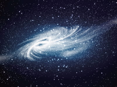 Fototapete Neue Galaxie