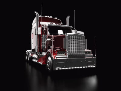 Fototapete Cooler Truck