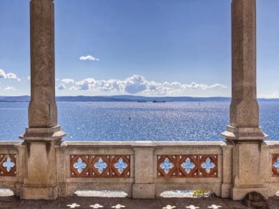 Fototapete Italienische Terrasse