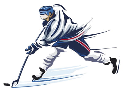 Fototapete Bester Hockeyspieler