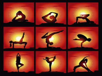 Fototapete Yoga