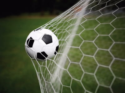 Fototapete Tor im Fußball