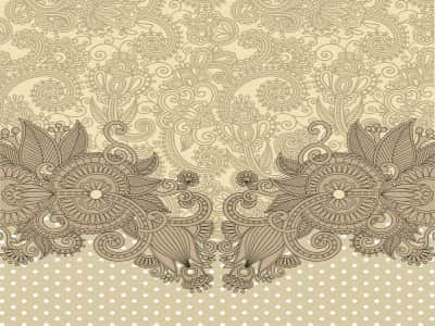 Fototapete Beige Muster