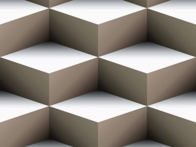 Fototapete Geometrische Zeichnung 3D