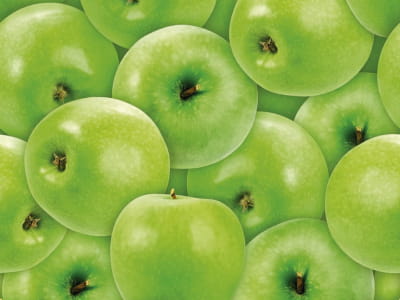 Fototapete Grüne Äpfel