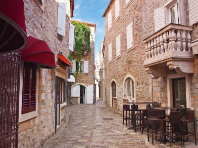 Fototapete Stadt in Montenegro
