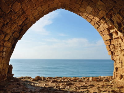 Fototapete Bogen im Meer