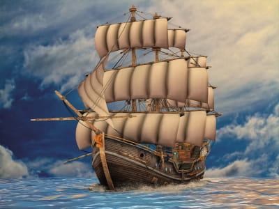 Fototapete Segelschiff