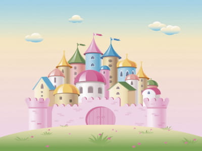Fototapete Prinzessinnenschloss