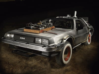 Fototapete DeLorean, Zurück in die Zukunft