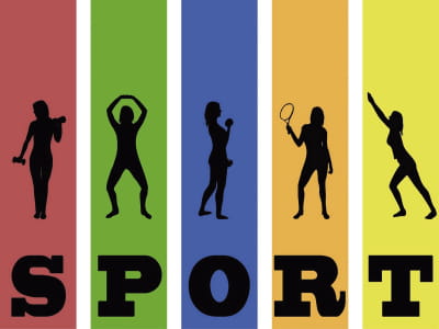 Fototapete Treibe etwas Sport