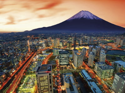 Fototapete Nacht Tokio
