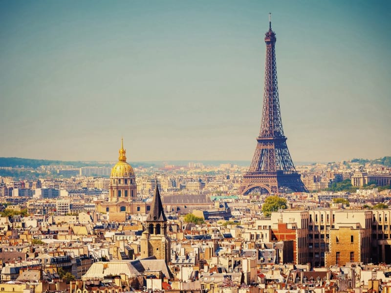 Fototapeta Panorama von Paris