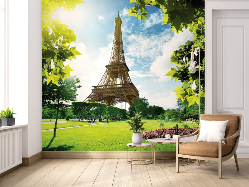 Fototapeta Pariser Eiffelturm we wnętrzu przedpokoju