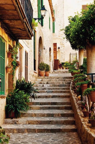 Fototapeta Straße in Spanien