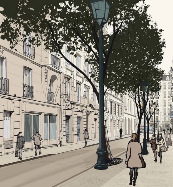 Fototapeta Frühling Paris