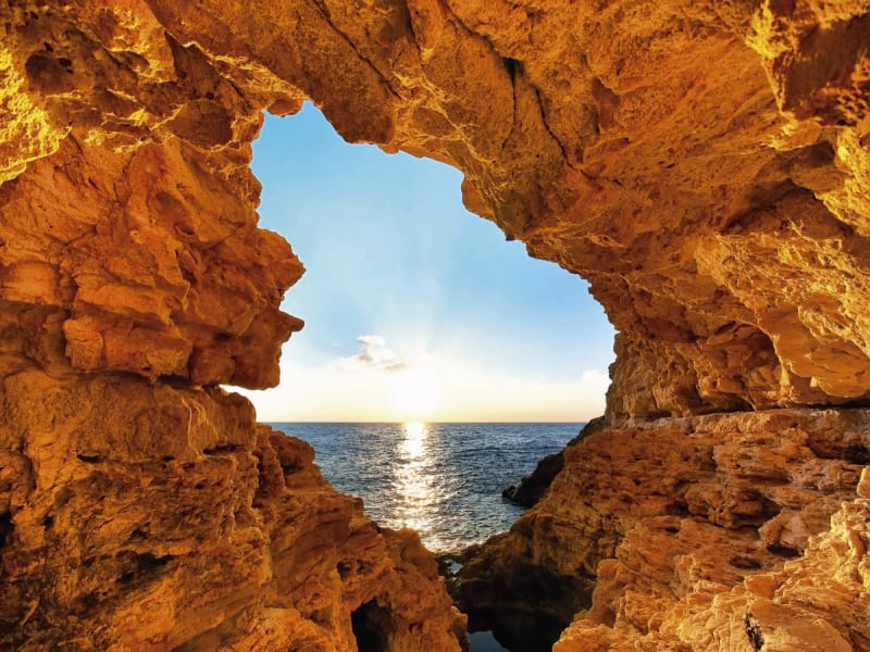 Fototapeta Natursteinbogen