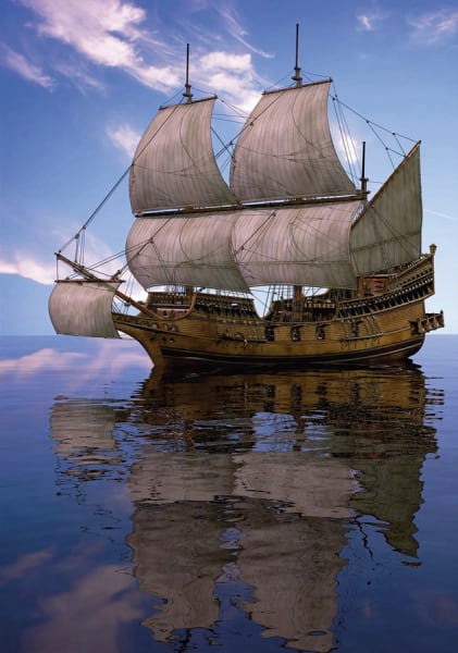Fototapeta Altes Segelboot