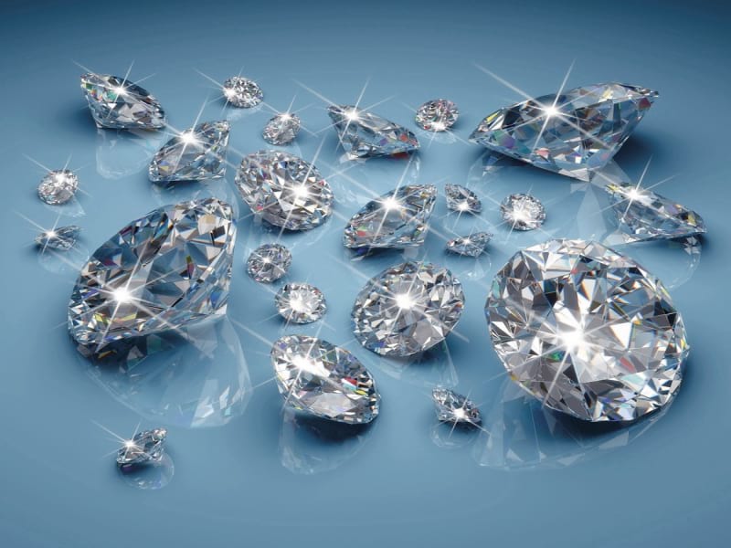 Fototapeta Große Diamanten