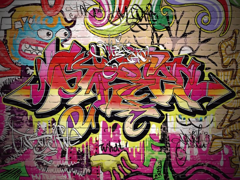 Fototapeta Straßengraffiti