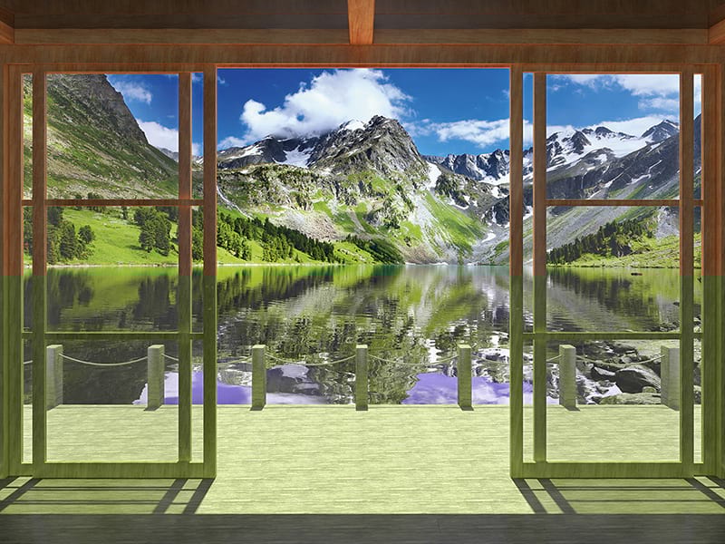 Fototapeta Bergsee