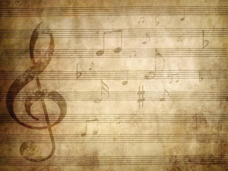 Fototapeta Violinschlüssel