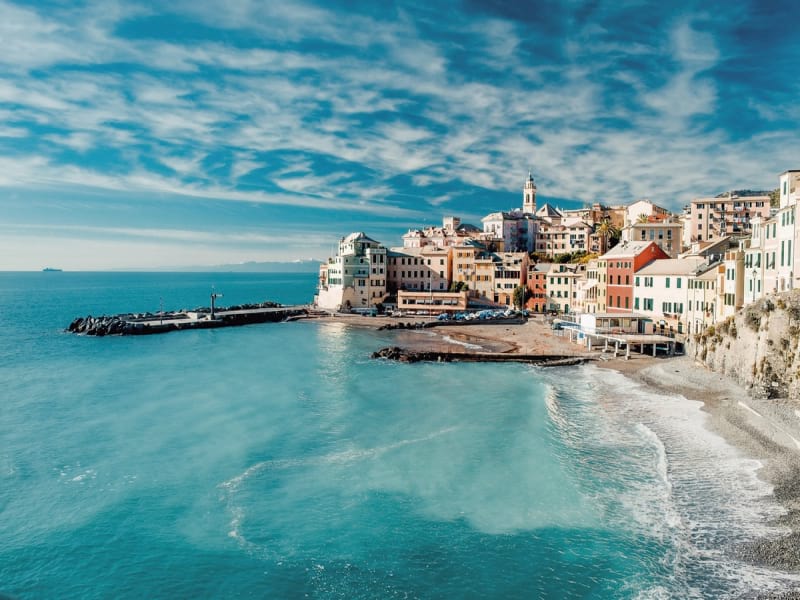 Fototapeta Stadt am Meer