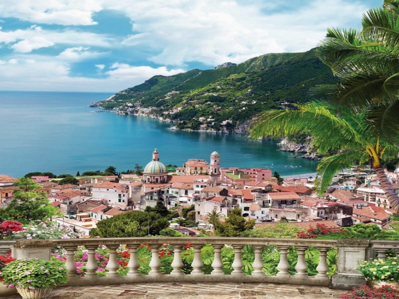 Fototapeta Salerno Italien