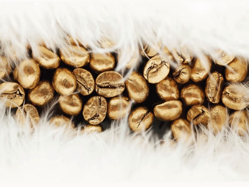 Fototapeta Aroma von Kaffeebohnen