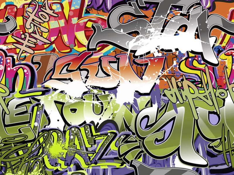 Fototapeta Lustige Graffiti