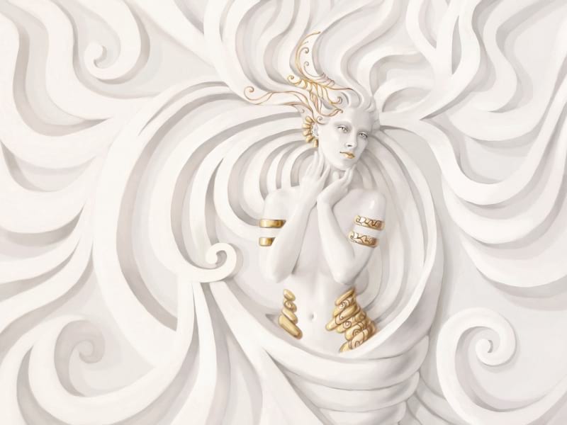 Fototapeta Mädchen in Schmuck