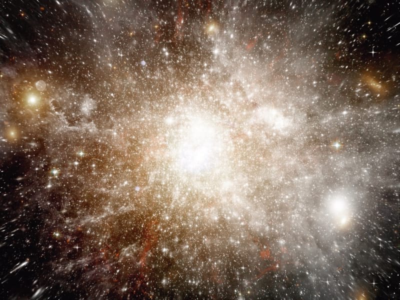 Fototapeta Weltraumgalaxie