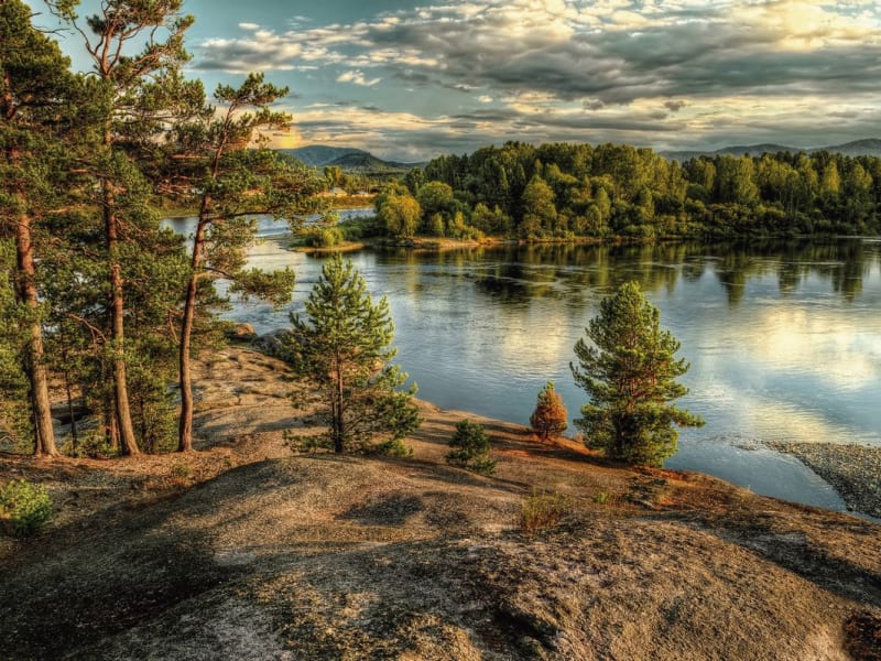 Fototapeta Natur des Altai