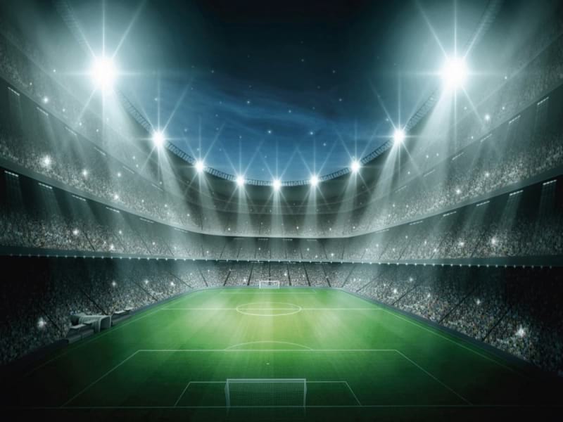 Fototapeta Fußballstadion