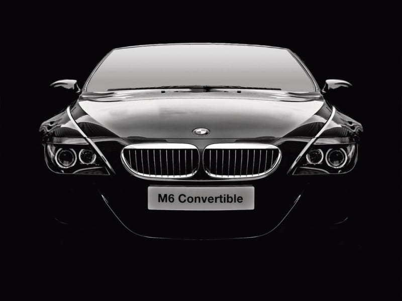 Fototapeta Schwarzer BMW