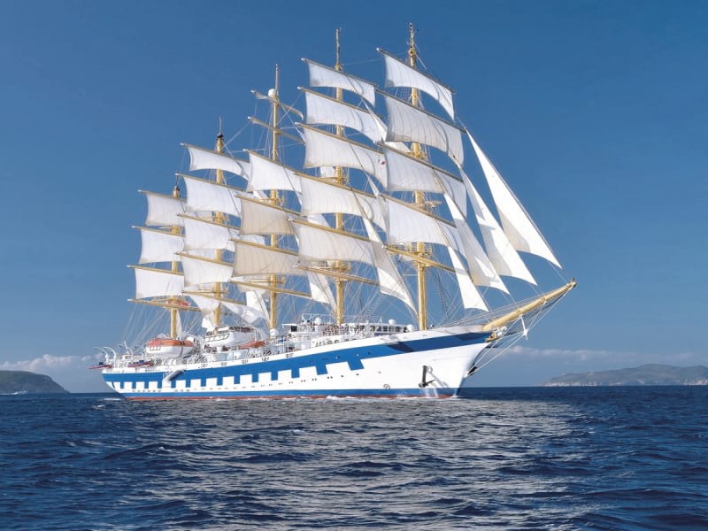 Fototapeta Luxus-Segelschiff