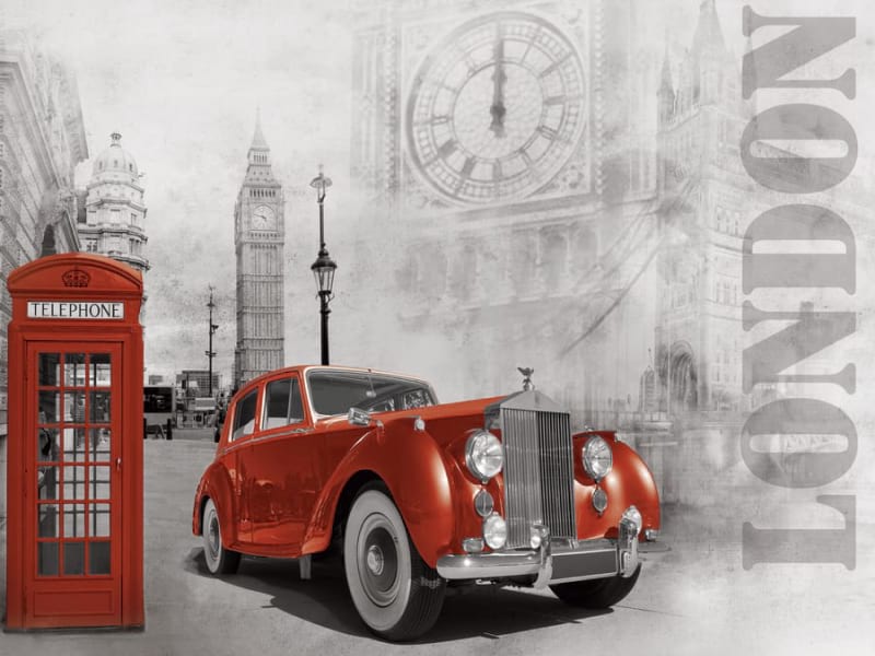 Fototapeta Auto London