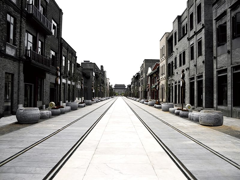 Fototapeta Straße in China