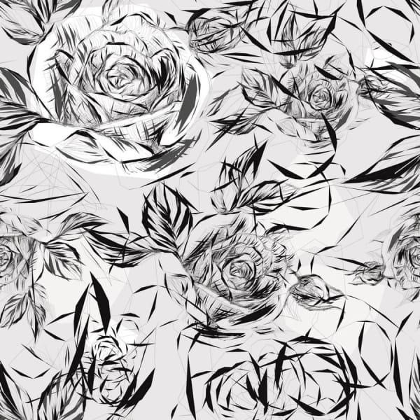 Fototapeta Bemalte Rosen