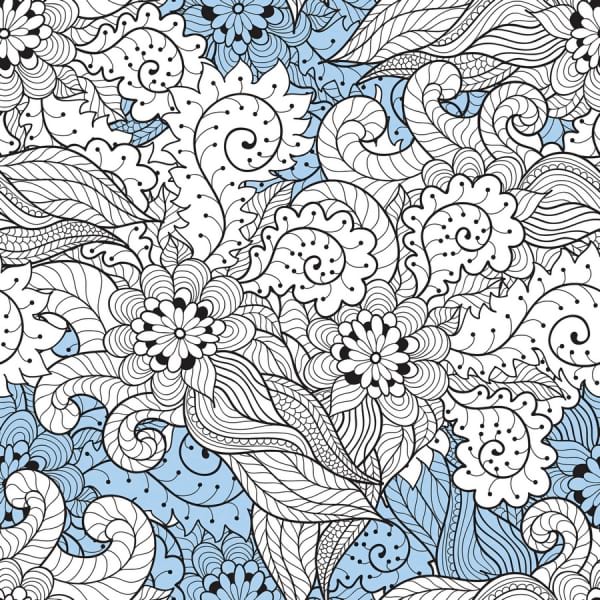 Fototapeta Bezauberndes Blumenmuster